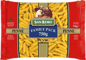 San-Remo-Pasta-Family-Pack-750g-Selected-Varieties on sale