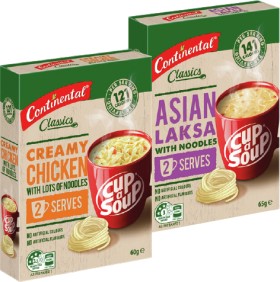 Continental-Cup-A-Soup-2-Serve-Selected-Varieties on sale