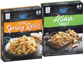 Pacific+West+Cocktail+Spring+Rolls%2C+Asian+Banquet+1kg+or+Japanese+Gyoza+700g