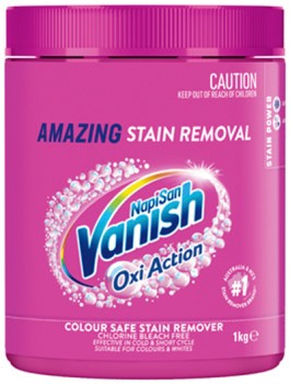 Vanish-NapiSan-Oxi-Action-Stain-Remover-1kg-Selected-Varieties on sale