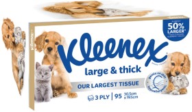 Kleenex-Large-Thick-Facial-Tissues-95-Pack on sale