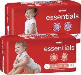 Huggies+Essentials+Nappies+40%E2%80%9152+Pack+Selected+Varieties