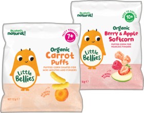 Little+Bellies+Organic+Puffs+12g+or+Softcorn+8g+Selected+Varieties