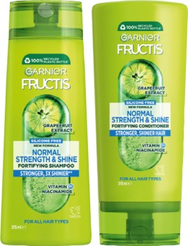 Garnier+Fructis+Shampoo+or+Conditioner+315mL+Selected+Varieties