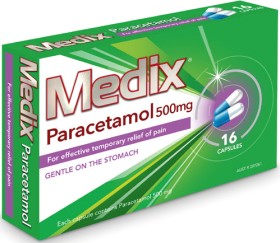Medix-Paracetamol-Capsules-16-Pack on sale