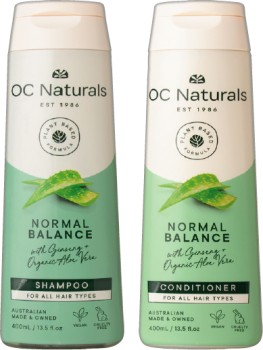 OC-Naturals-Shampoo-or-Conditioner-400mL-Selected-Varieties on sale