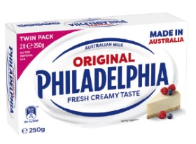 Philadelphia-Original-Cream-Cheese-Block-2x250g on sale