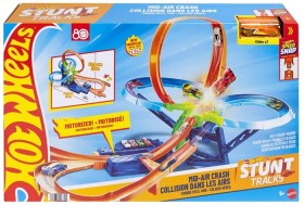 Hot-Wheels-Stunt-Tracks-Midair-Crash-Playset on sale