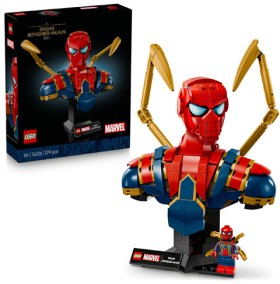 LEGO-Marvel-Iron-Spider-Man-Bust-76326 on sale