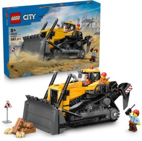 LEGO%26reg%3B+City+Yellow+Bulldozer+with+Front+Loader+60466