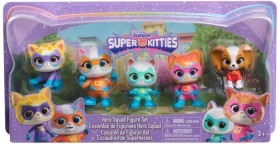 Superkitties+Collectible+Hero+Squad+Figure+Set