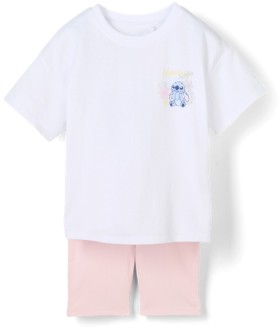 Lilo+and+Stitch+Tee+and+Bike+Short+Set