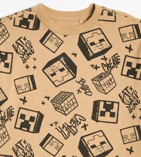 Australian+Cotton+Oversize+Minecraft+T-Shirt