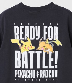 Pokemon-T-Shirt-Black on sale
