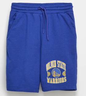Australian+Cotton+Blend+NBA+Shorts+-+Golden+State+Warriors