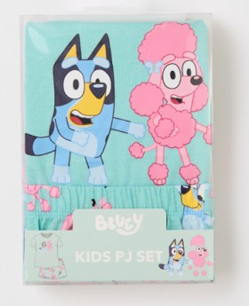 Bluey-Australian-Cotton-Younger-Girls-Pyjama-Set-Gift-Pack on sale