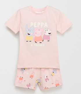 Peppa+Pig+Australian+Cotton+Younger+Girls+Short+Pyjama+Set+Gift+Pack