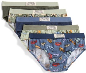 Teenage-Mutant-Ninja-Turtles-Australian-Cotton-Younger-Boys-Briefs-5-Pack on sale