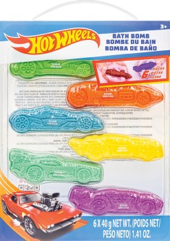 Hot+Wheels+Bubbling+Bath+Bombs+40g+6+Pack