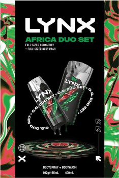 Lynx+Africa+Duo+Gift+Pack