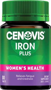 Cenovis-Iron-Plus-80-Tablets on sale