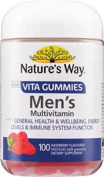 Natures-Way-Adult-Vita-Gummies-Mens-Multivitamin-100-Pack on sale
