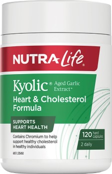Nutra-Life-Kyolic-Heart-Cholesterol-Formula-120-Capsules on sale