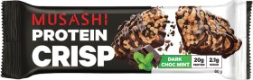 Musashi+Dark+Choc+Mint+Protein+Crisp+60g%2A