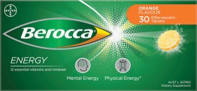 Berocca-Orange-Flavour-Energy-30-Effervescent-Tablets on sale