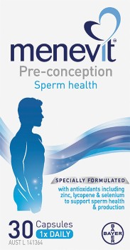 Menevit+Pre-Conception+Sperm+Health+30+Capsules%2A