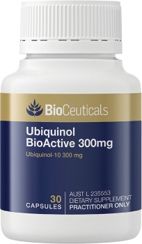 BioCeuticals-Ubiquinol-BioActive-300mg-30-Capsules on sale