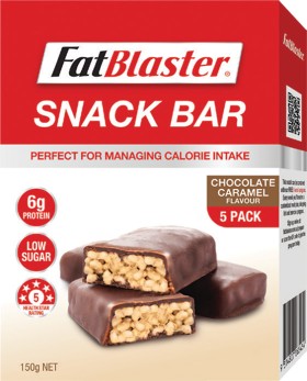 FatBlaster+Snack+Chocolate+Caramel+Flavour+Bar+5x30g+Pack%2A