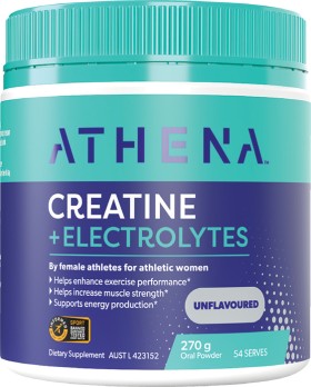 Athena-Creatine-Electrolytes-270g on sale