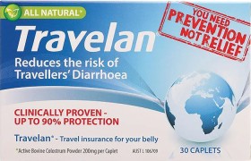 Travelan-30-Caplets on sale