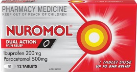 Nuromol-Dual-Action-12-Tablets on sale