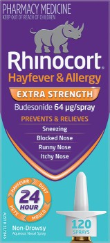 Rhinocort-Hayfever-Allergy-Extra-Strength-Nasal-Spray-120-Pack on sale
