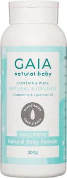 GAIA+Natural+Baby+Talc+Free+Powder+200g