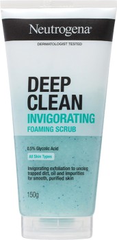 Neutrogena+Deep+Clean+Invigorating+Foaming+Scrub+150g