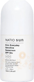 Natio+Sun+Kids+Everyday+Sensitive+Sunscreen+SPF50%2B+Roll+On+100mL%26Omega%3B
