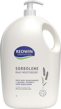 Redwin+Sorbolene+Daily+Moisturiser+with+Vitamin+E+2L