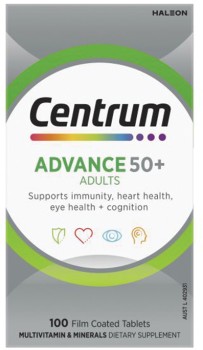 Centrum+Advance+50%2B+Adults+100+Tablets%2A