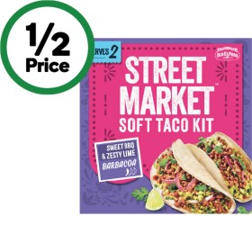Old-El-Paso-Street-Market-Taco-Kits-255-257g on sale