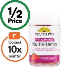 Nature%26rsquo%3Bs+Way+Vita+Gummies+Multivitamin+Pk+120%5E