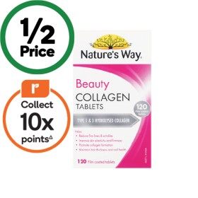 Nature%26rsquo%3Bs+Way+Beauty+Collagen+Tablets+Pk+120%5E