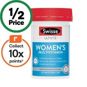 Swisse-Ultivite-Womens-Multivitamin-Tablets-Pk-60 on sale