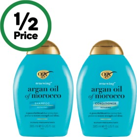 OGX-Shampoo-or-Conditioner-385ml on sale