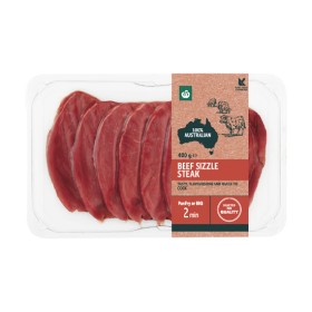 Australian-Beef-Sizzle-Steak-400g on sale