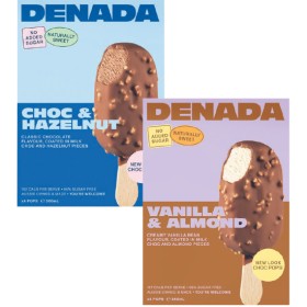 Denada-Choc-Pops-360ml-Pk-4 on sale