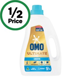 OMO-Ultimate-Laundry-Liquid-2-Litre-or-Powder-2-kg on sale