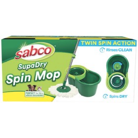 Sabco-SupaDry-Spin-Mop-Bucket-Set on sale